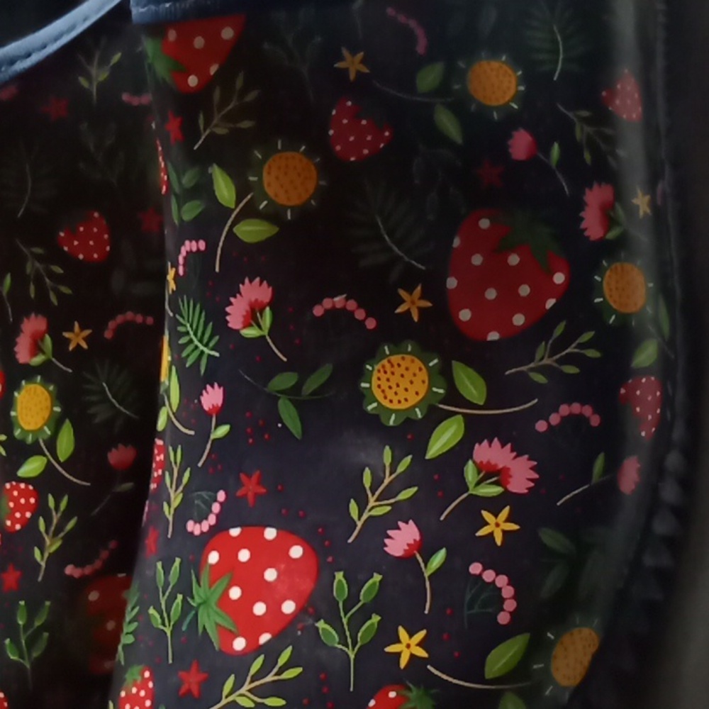 Strawberry garden clogs